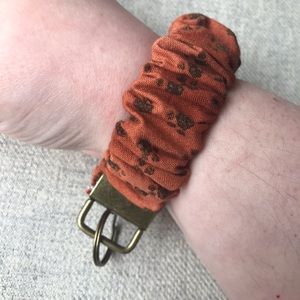 Scrunchie Keychain Wristlet Paw Print